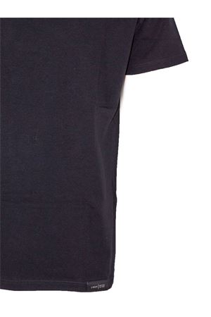 T-shirt in misto cotone nero LOW BRAND | L1TFW24256538D001